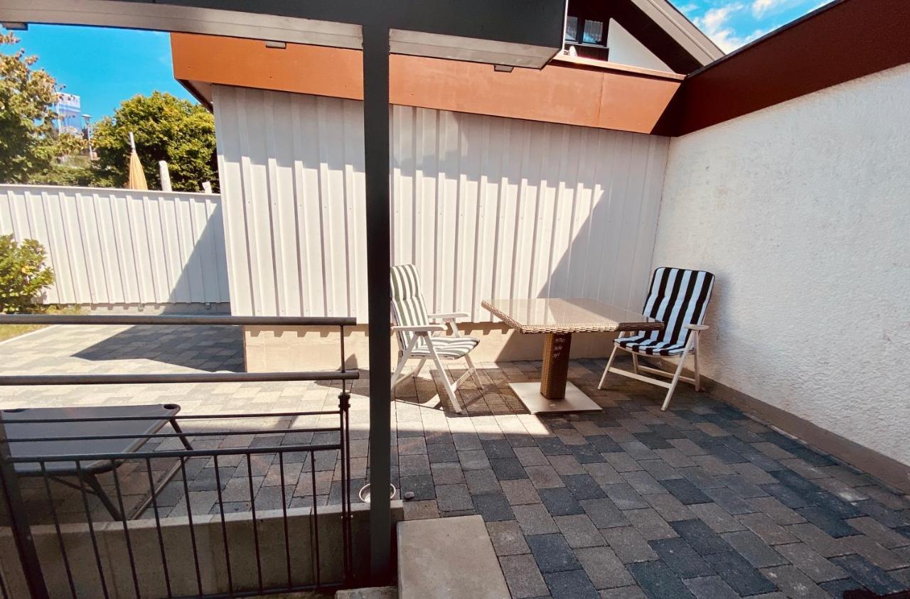 Modernes Apartment Am Bodensee Wasserburg Esterno foto